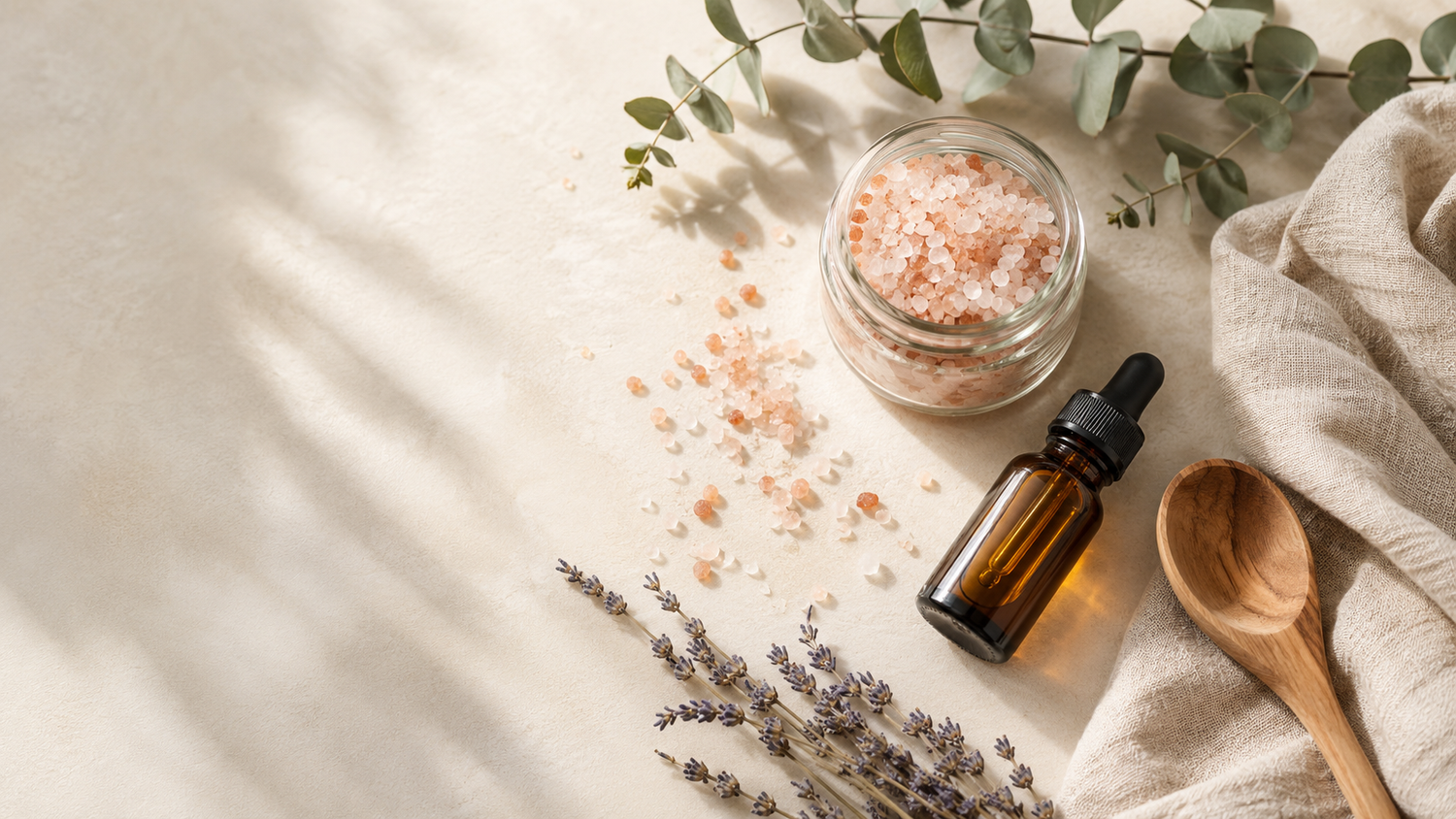 Sales de baño y aceites esenciales naturales - Daly Natural