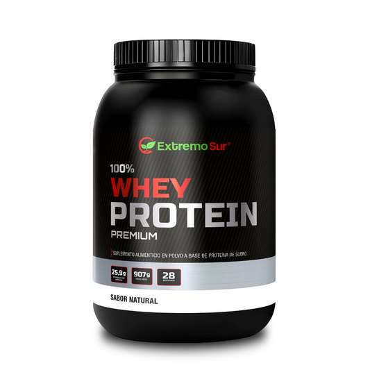 Whey Protein Premium Sabor Natural 907g - Extremo Sur