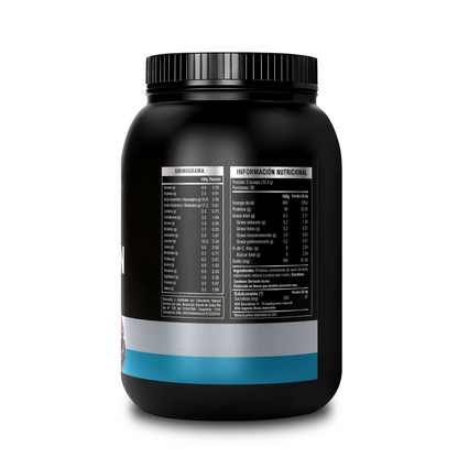 Información nutricional Whey Protein Cookies & Cream Extremo Sur